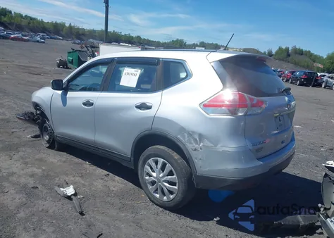 2016 Nissan Rogue S из США, поврежденный, VIN KNMAT2MV5GP625234